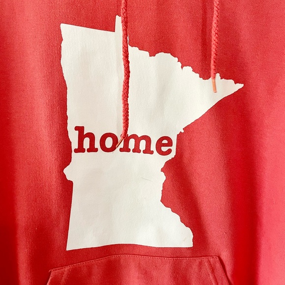 🎈🎈 MN Home Salmon Pink Hoodie - Picture 4 of 8